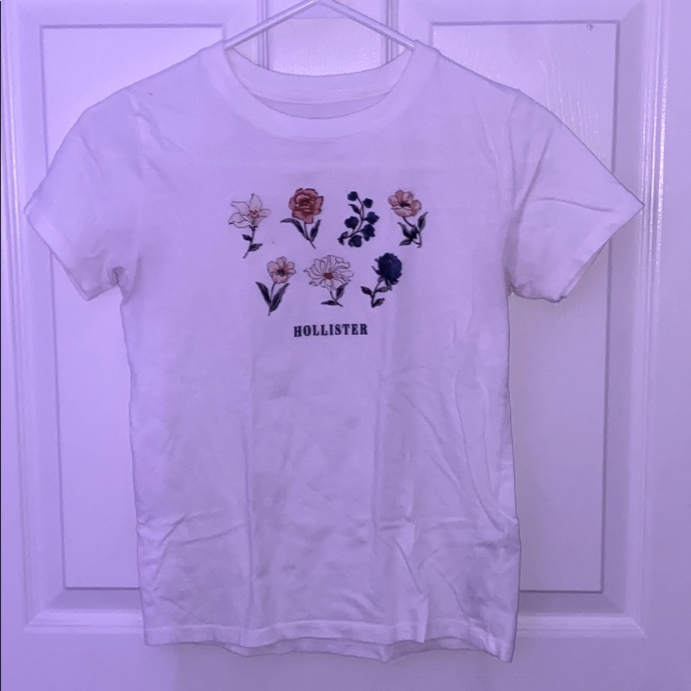 Women’s white Hollister shirt